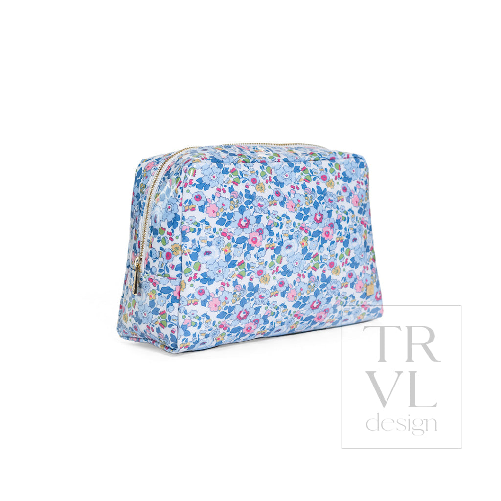 LUXE GLOSS WASH BAG SET - BRIDGEHAMPTON FLORAL - Cosmetic & Toiletry Bags