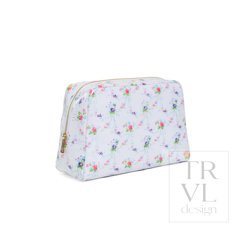 LUXE GLOSS WASH BAG SET - JULIETTE FLORAL - Cosmetic & Toiletry Bags
