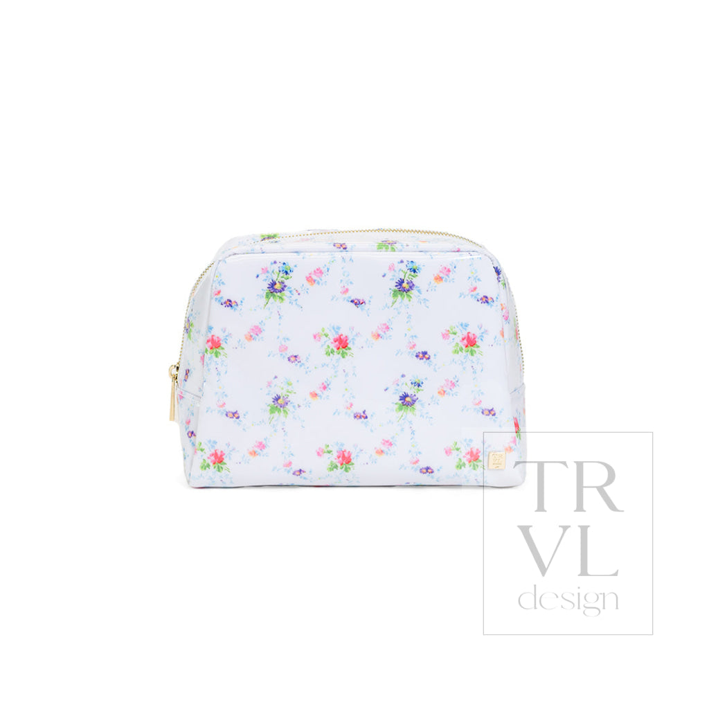 LUXE GLOSS WASH BAG SET - JULIETTE FLORAL - Cosmetic & Toiletry Bags