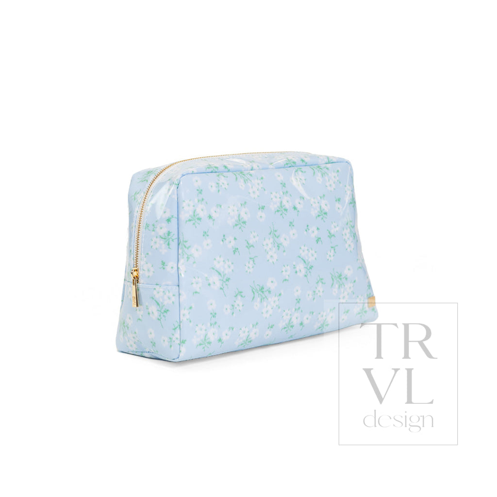 LUXE GLOSS WASH BAG SET - KIKI FLORAL - Cosmetic & Toiletry Bags