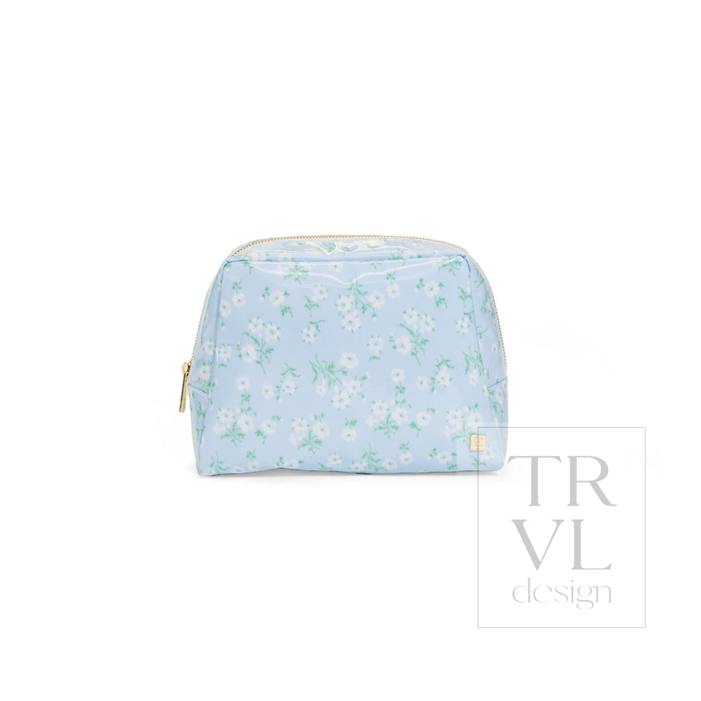 LUXE GLOSS WASH BAG SET - KIKI FLORAL - Cosmetic & Toiletry Bags