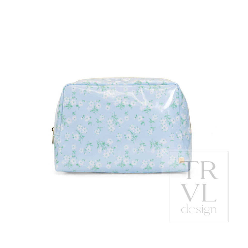 LUXE GLOSS WASH BAG SET - KIKI FLORAL - Cosmetic & Toiletry Bags