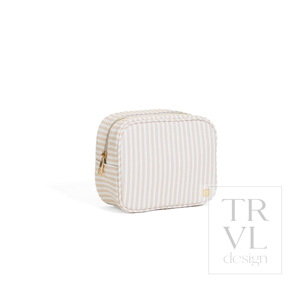 LUXE GLOW BAG - PIMLICO STRIPE SAND