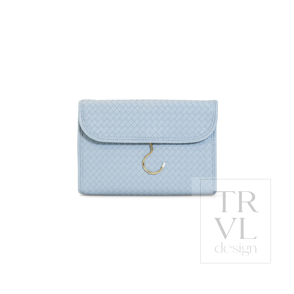 LUXE Hanging Toiletry Case - WOVEN SURF - Cosmetic & Toiletry Bags