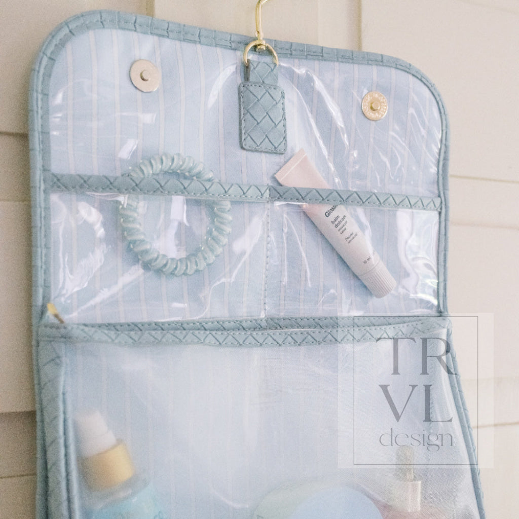 LUXE Hanging Toiletry Case - WOVEN SURF - Cosmetic & Toiletry Bags