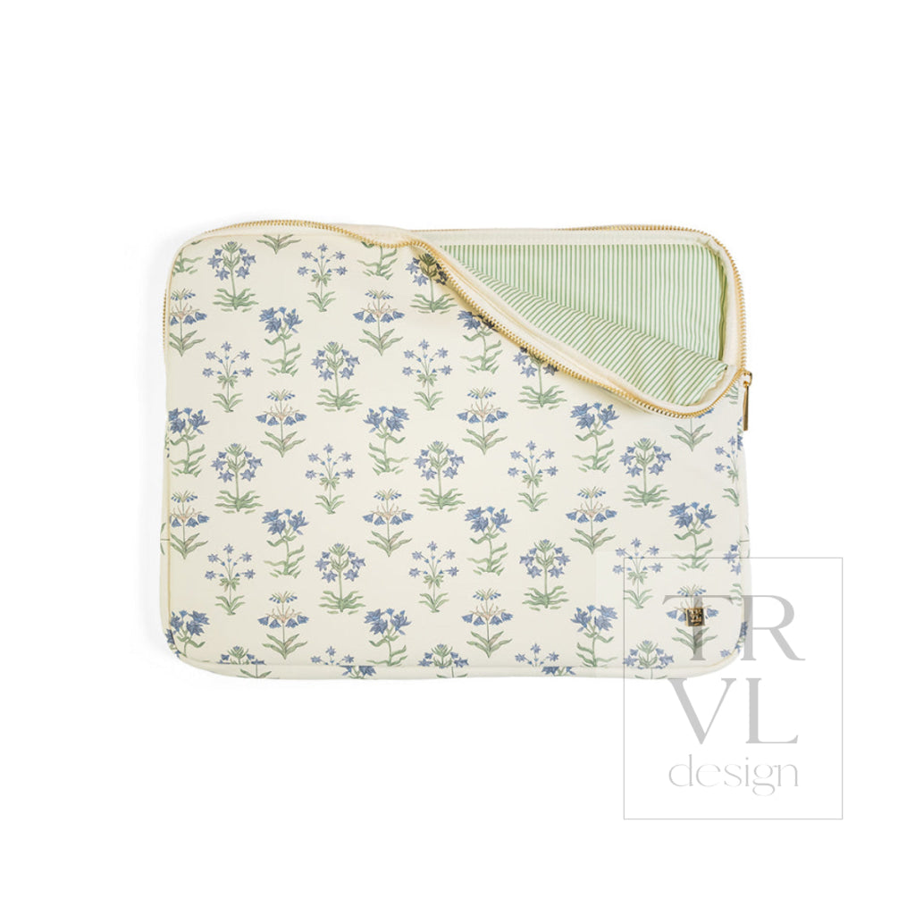 LUXE LAPTOP SLEEVE - PROVENCE - Travel Pouches