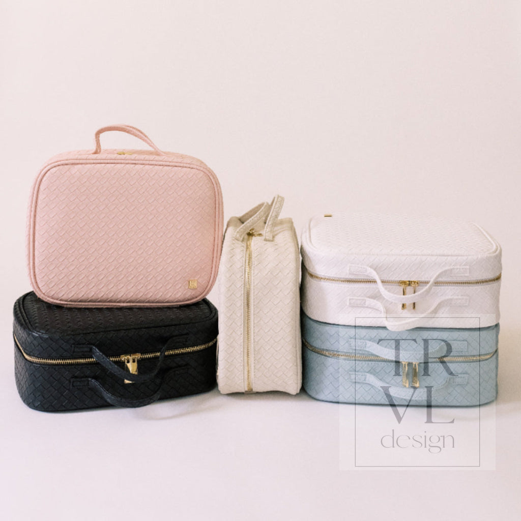 LUXE TRVL2 Cosmetic Toiletry Case - WOVEN SHELL - Cosmetic & Toiletry Bags