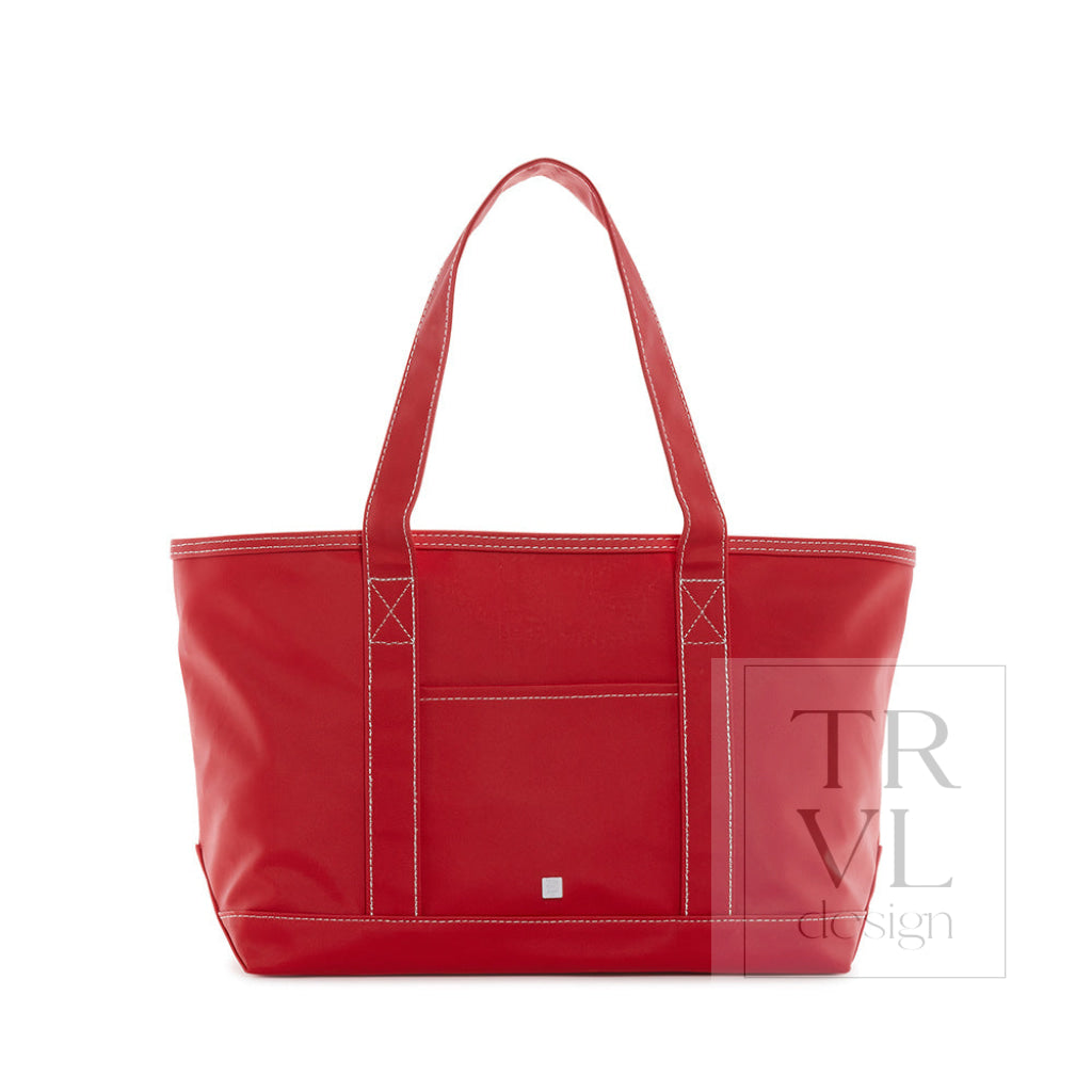 Medium Tote - Midi Coated Red *New!