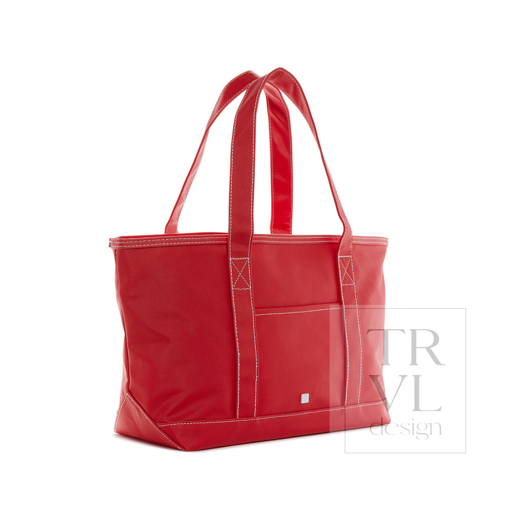Medium Tote - Midi Coated Red *New!