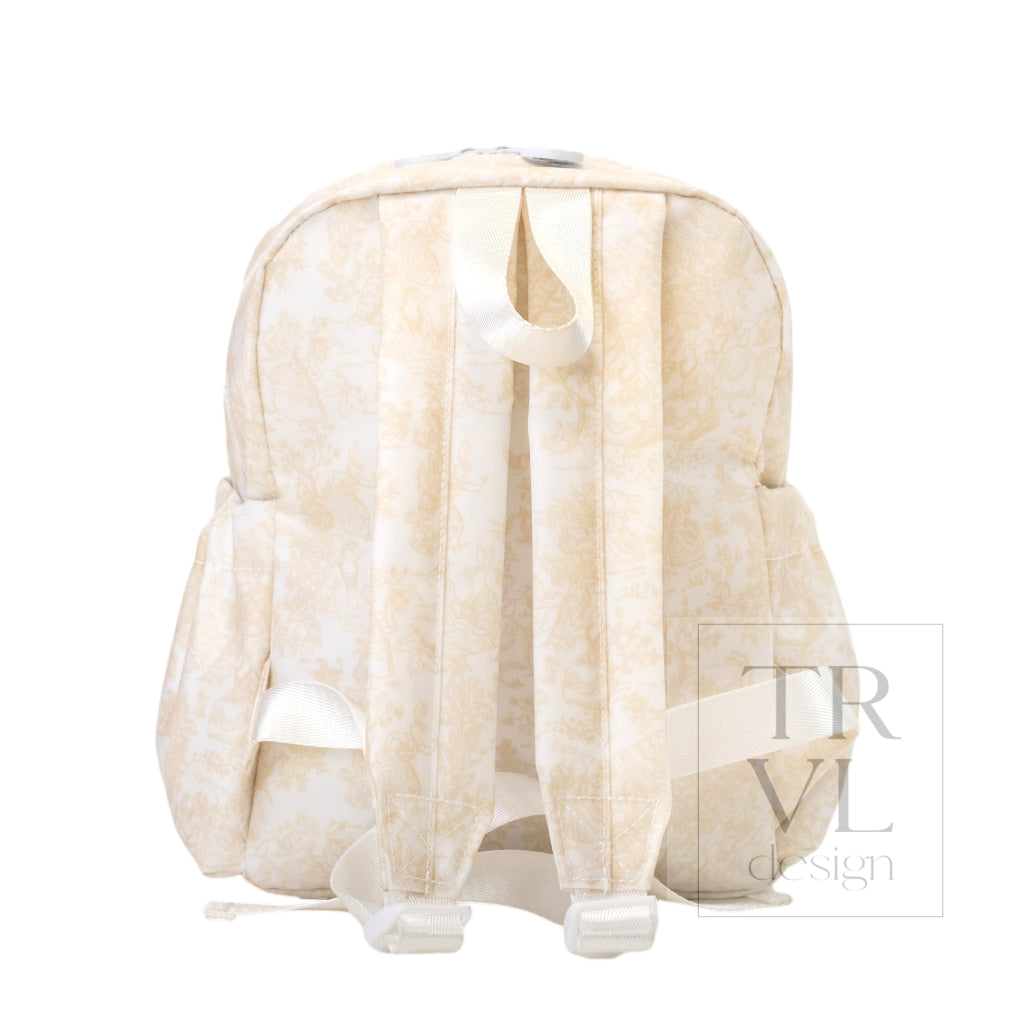 MINI BACKER - BUNNY TOILE SAND Backpack - Backpacks