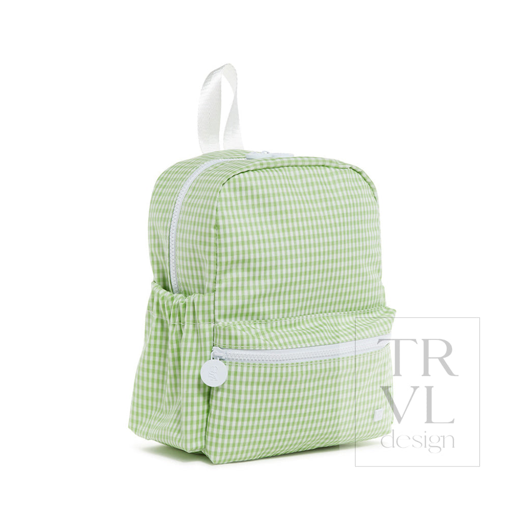 MINI BACKER - GINGHAM LEAF2 Backpack - Backpacks