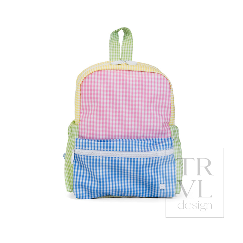 MINI BACKER - PATCH PINK - Backpacks