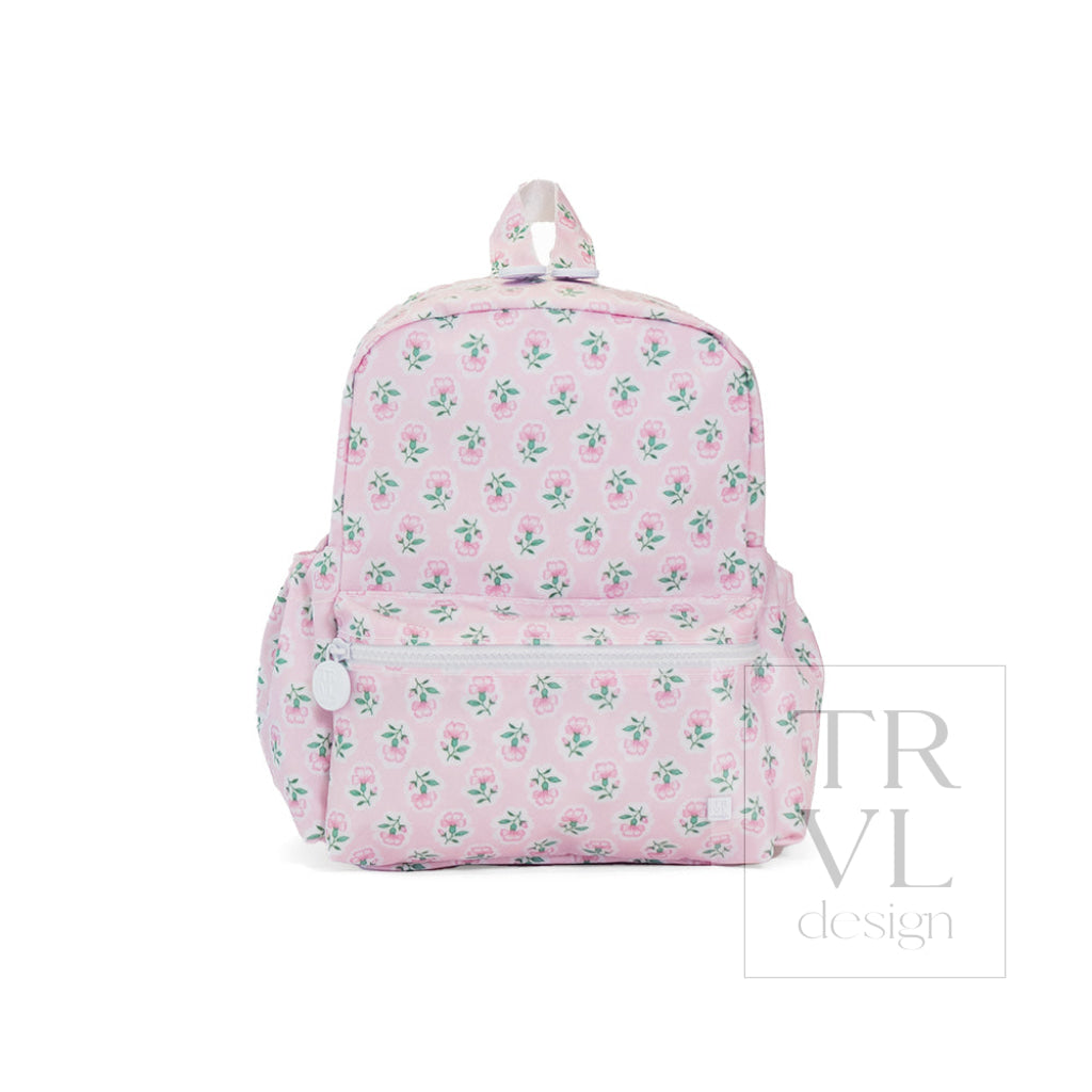 MINI BACKER - PETITE FLEUR PINK - Backpacks