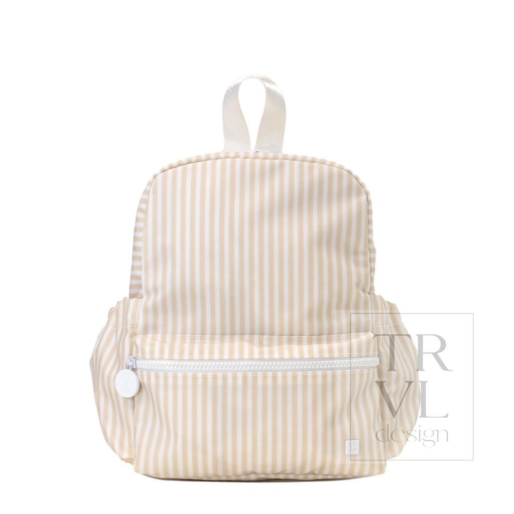 MINI BACKER - PIMLICO STRIPE SAND Backpack - Backpacks