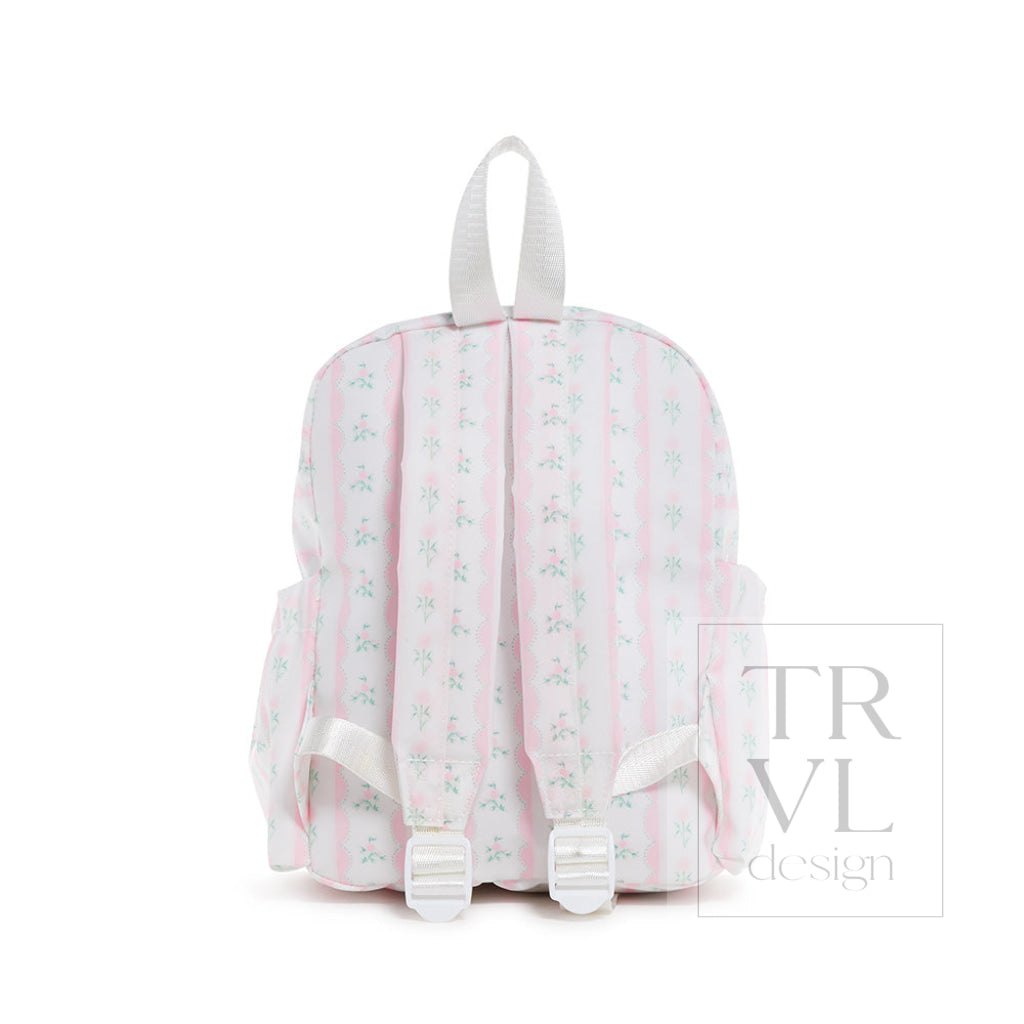 Mini Backer - Ribbon Floral Pink Backpacks