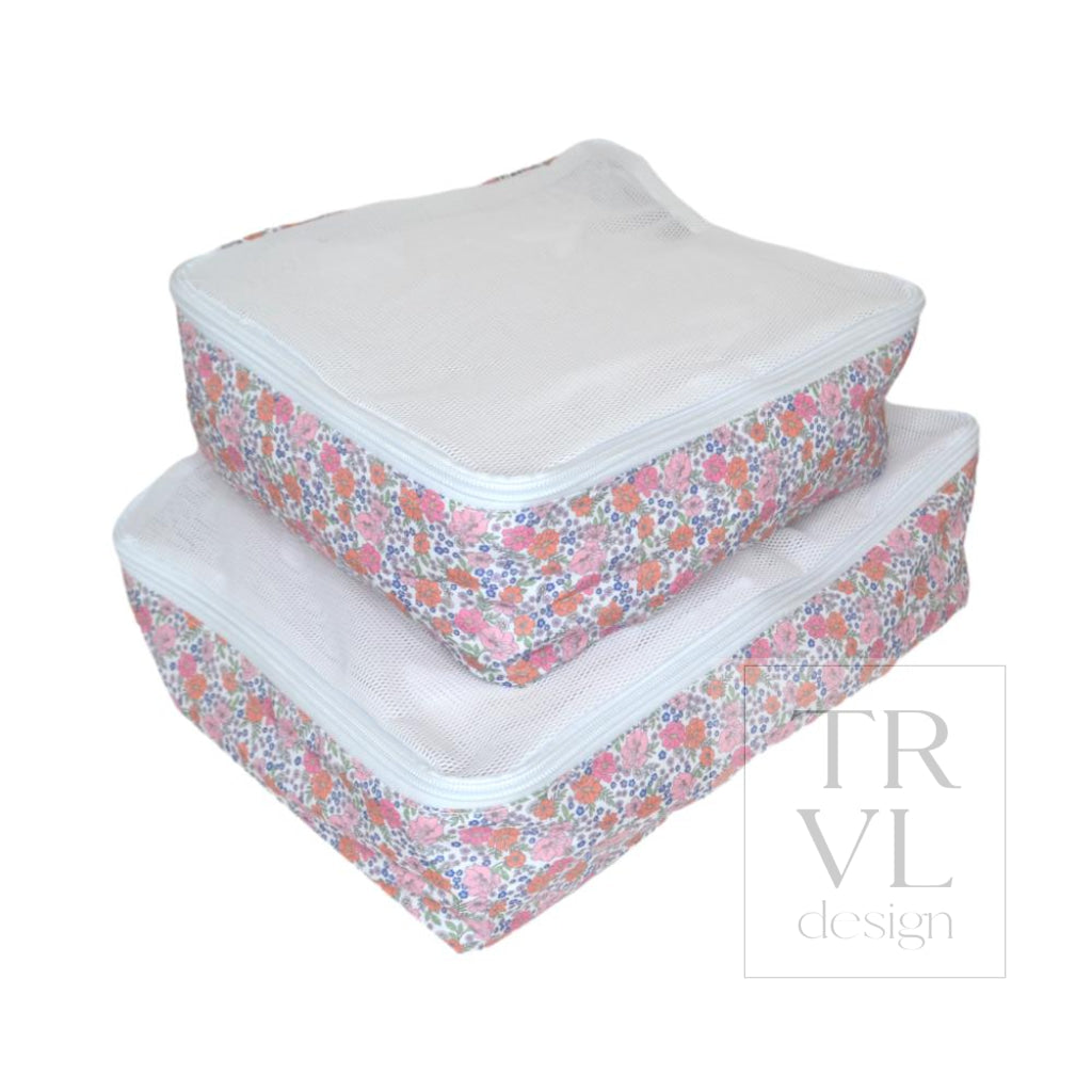 Mini Squad Packing Cubes - Garden Floral *New!