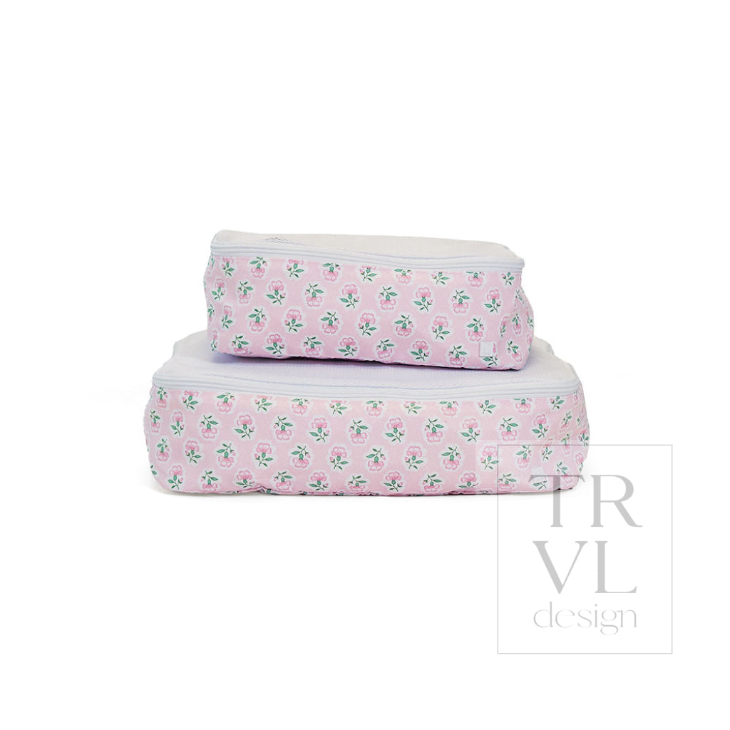 MINI SQUAD Packing Cubes - PETITE FLEUR PINK - Packing Organizers