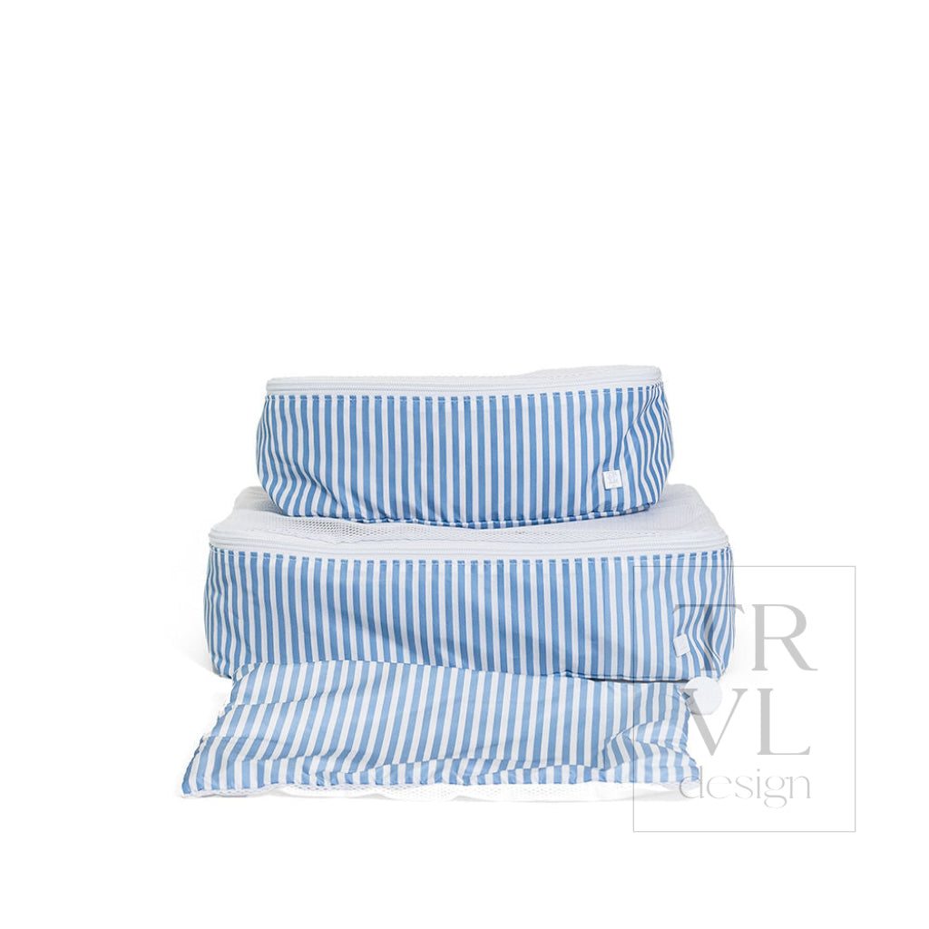 MINI SQUAD Packing Cubes - PIMLICO STRIPE CHAMBRAY - Packing Organizers