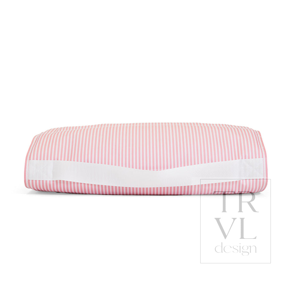 NAP MAT - Rest Up! PIMLICO STRIPE DUSTY ROSE - Nap Mats