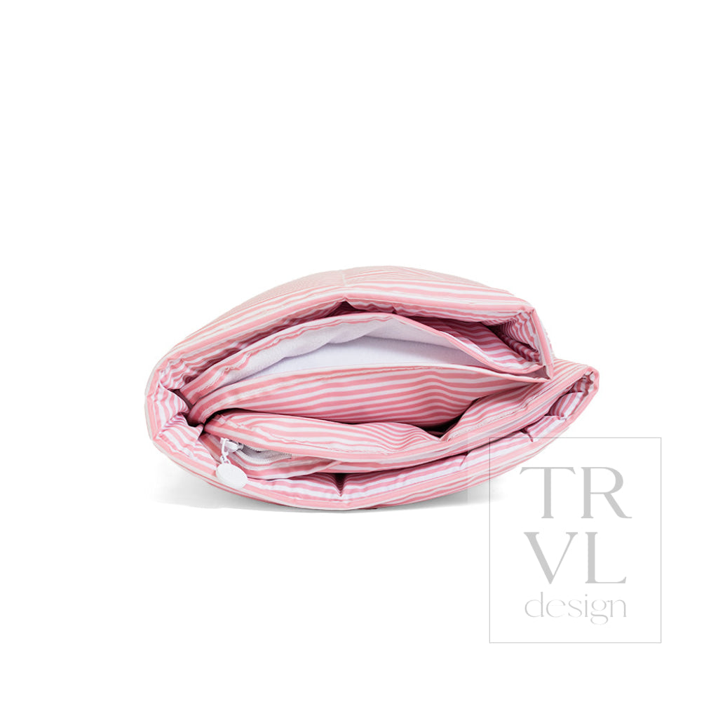 NAP MAT - Rest Up! PIMLICO STRIPE DUSTY ROSE - Nap Mats