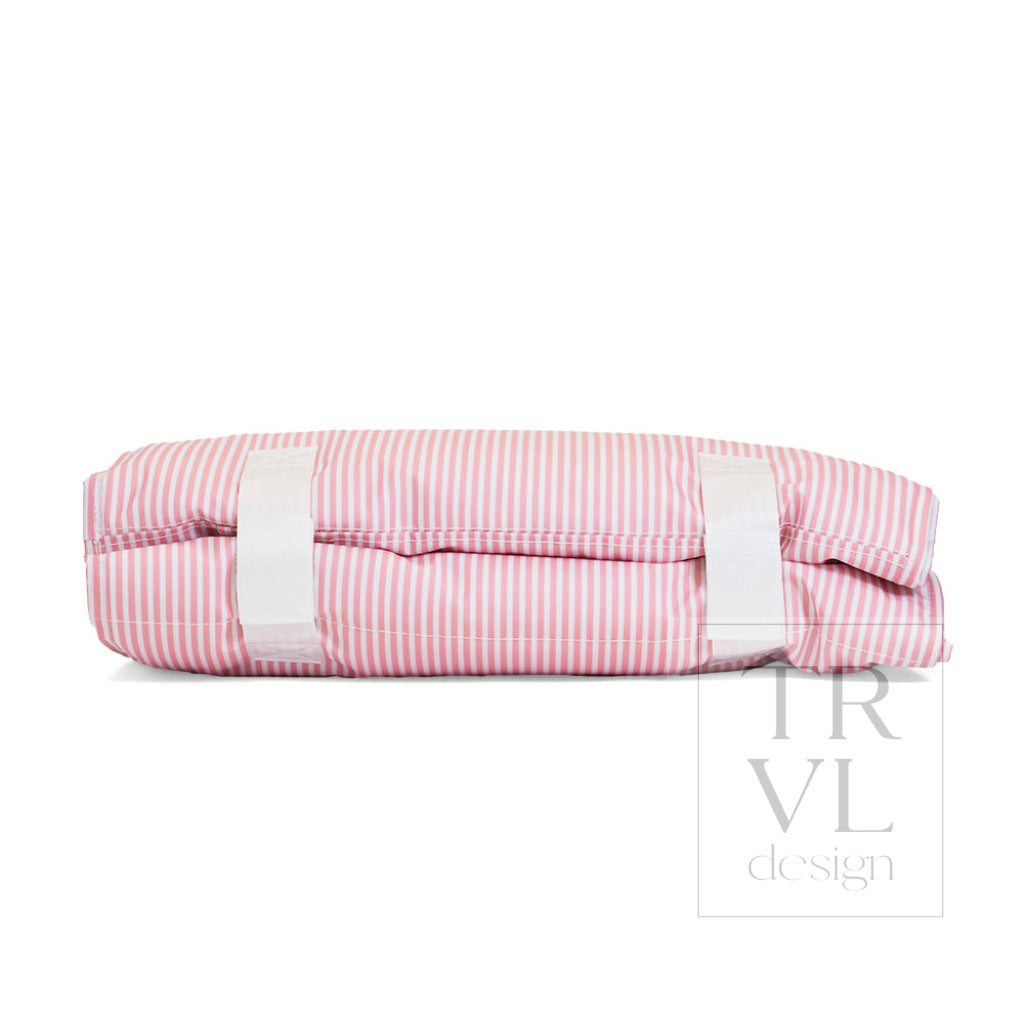 NAP MAT - Rest Up! PIMLICO STRIPE DUSTY ROSE - Nap Mats