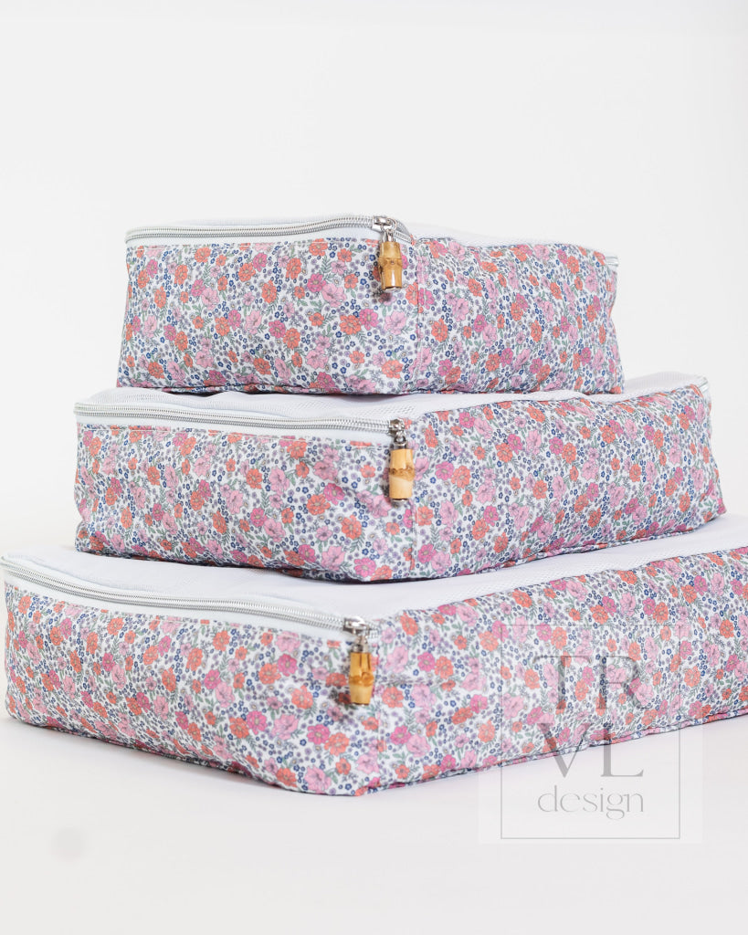 PACKING SQUAD - Packing Cubes GARDEN FLORAL - Packing Organizers