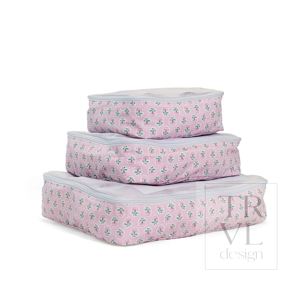PACKING SQUAD - Packing Cubes PETITE FLEUR PINK - Packing Organizers