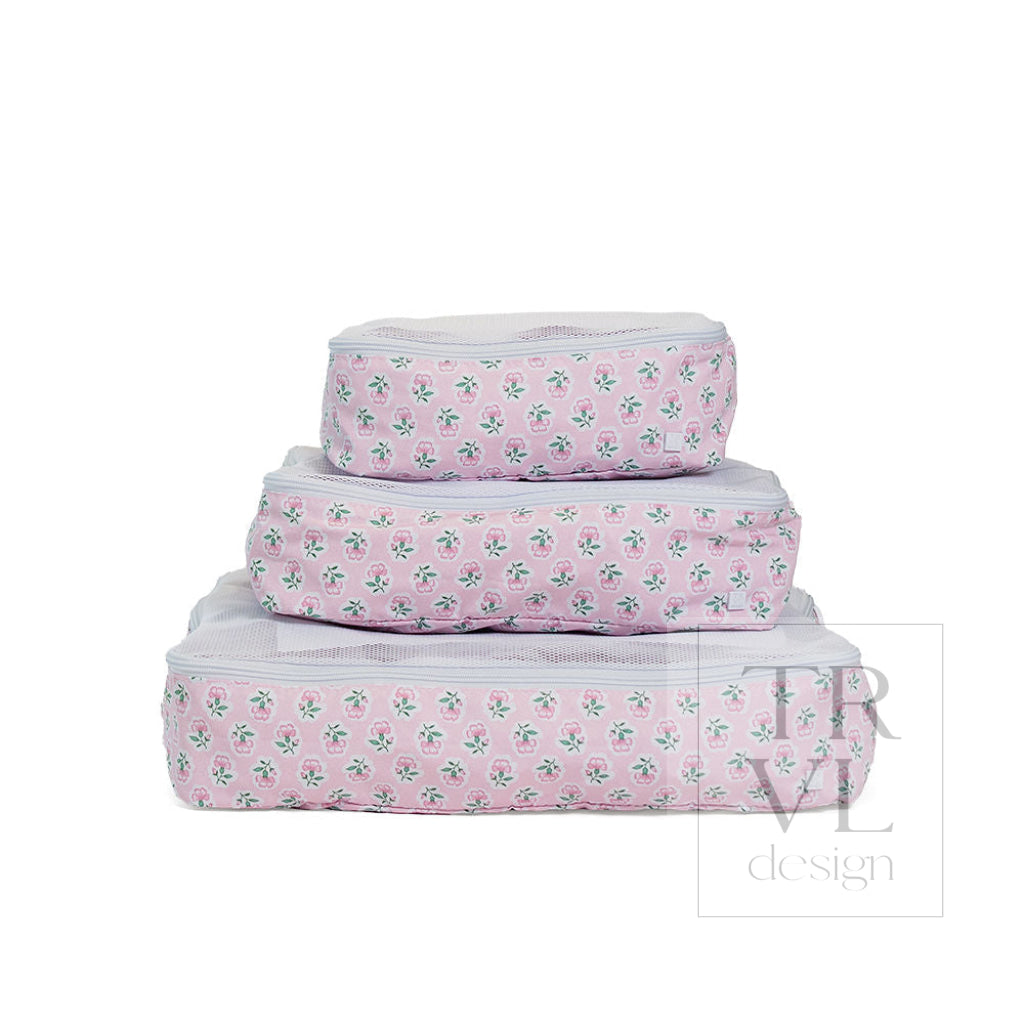 PACKING SQUAD - Packing Cubes PETITE FLEUR PINK - Packing Organizers