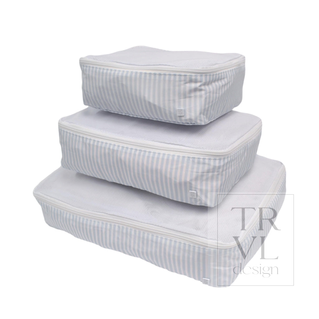 PACKING SQUAD - Packing Cubes PIMLICO STRIPE BLUE - Packing Organizers