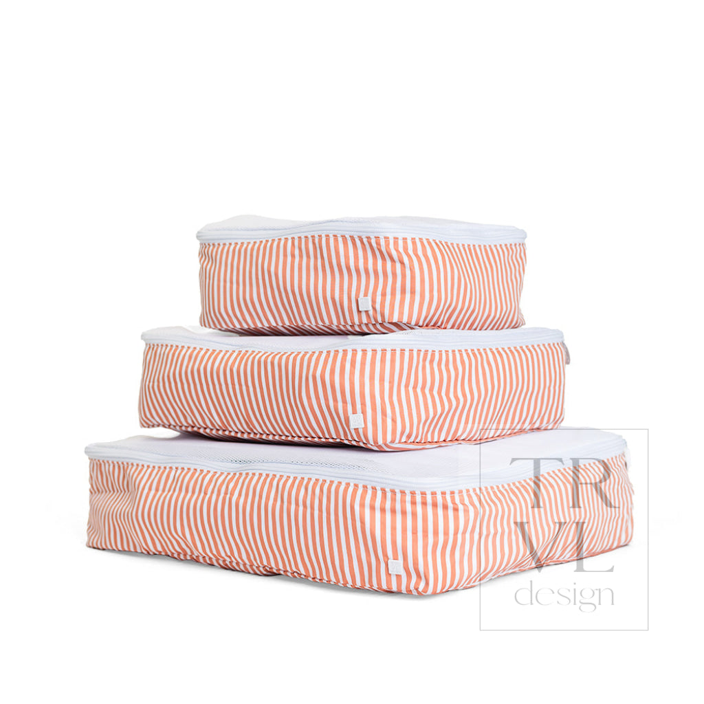 PACKING SQUAD - Packing Cubes PIMLICO STRIPE RUST - Packing Organizers
