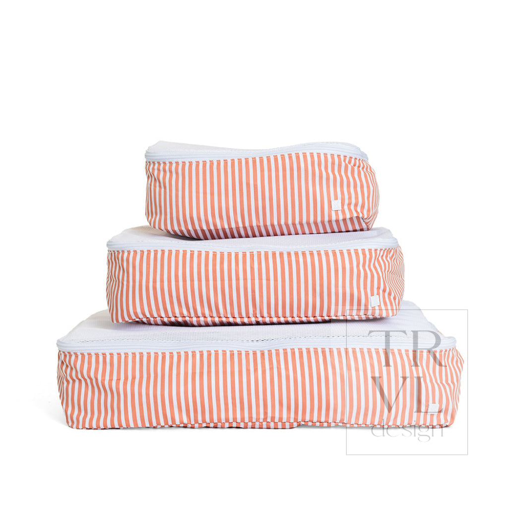 PACKING SQUAD - Packing Cubes PIMLICO STRIPE RUST - Packing Organizers