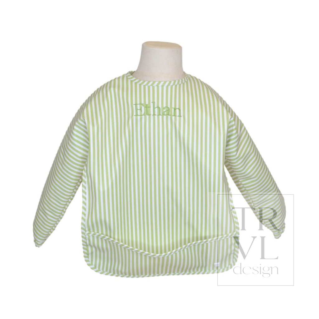 Perfect Smock - Lg Pimlico Stripe Green *2 Pc Pre-Pack* *New!
