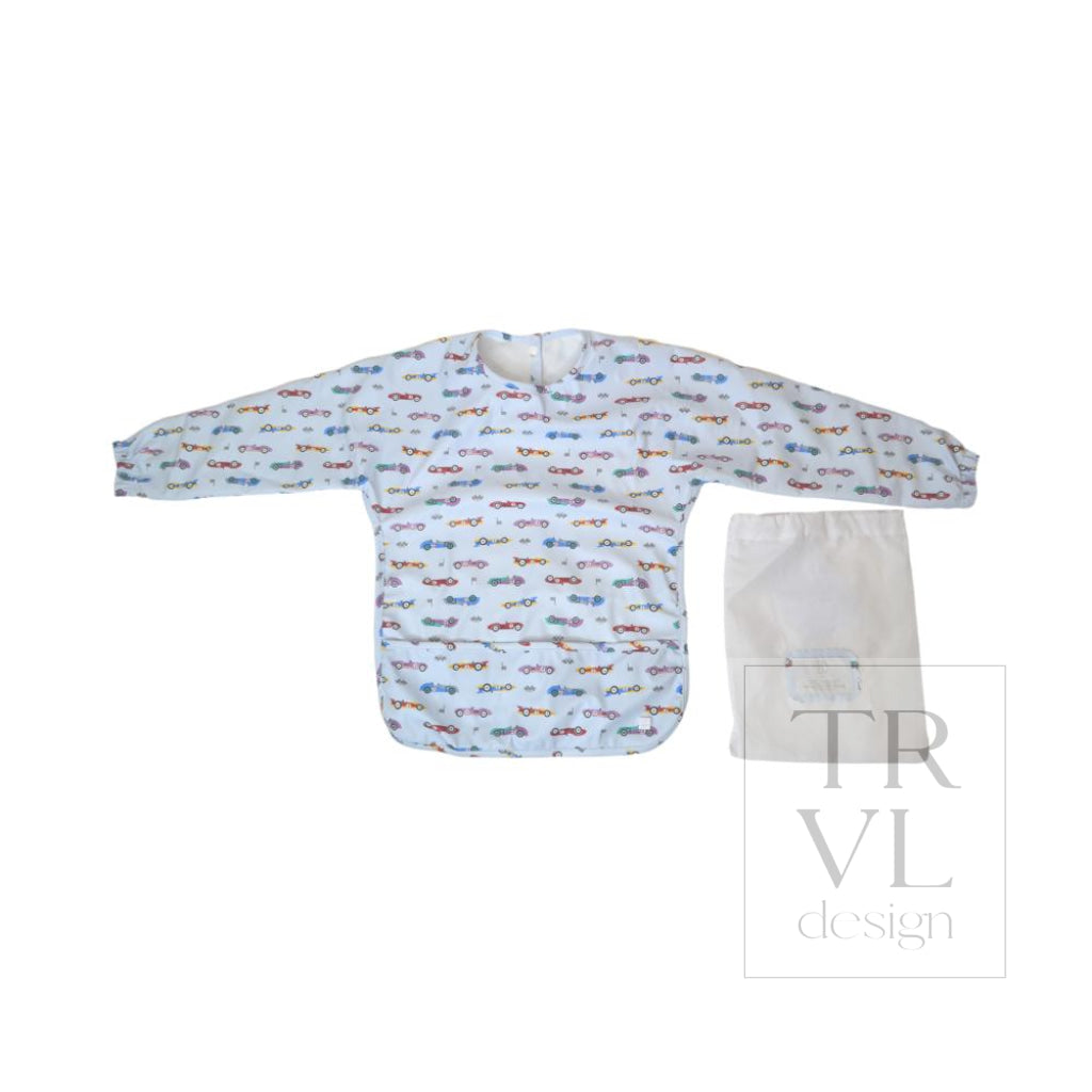 PERFECT SMOCK LARGE - VROOM *2 PC PRE-PACK* - Baby & Toddler Clothing Accessories