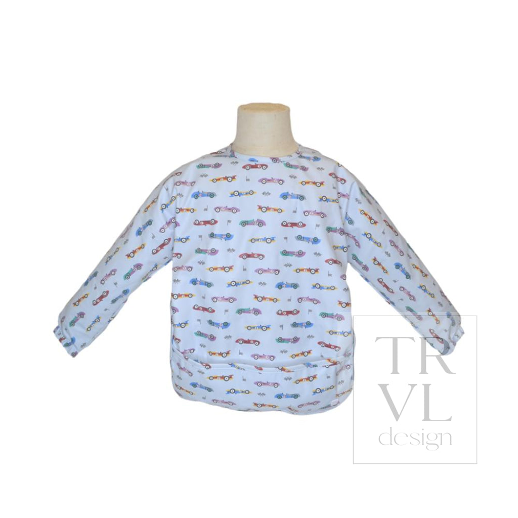 PERFECT SMOCK LARGE - VROOM *2 PC PRE-PACK* - Baby & Toddler Clothing Accessories