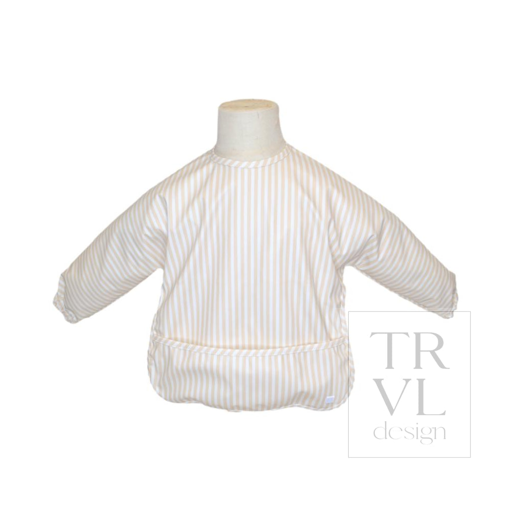 PERFECT SMOCK SM - PIMLICO STRIPE SAND - Baby & Toddler Clothing Accessories