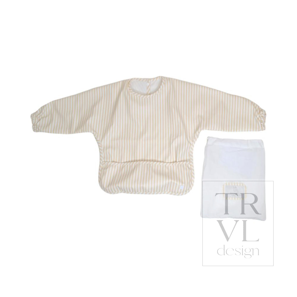 PERFECT SMOCK SM - PIMLICO STRIPE SAND - Baby & Toddler Clothing Accessories