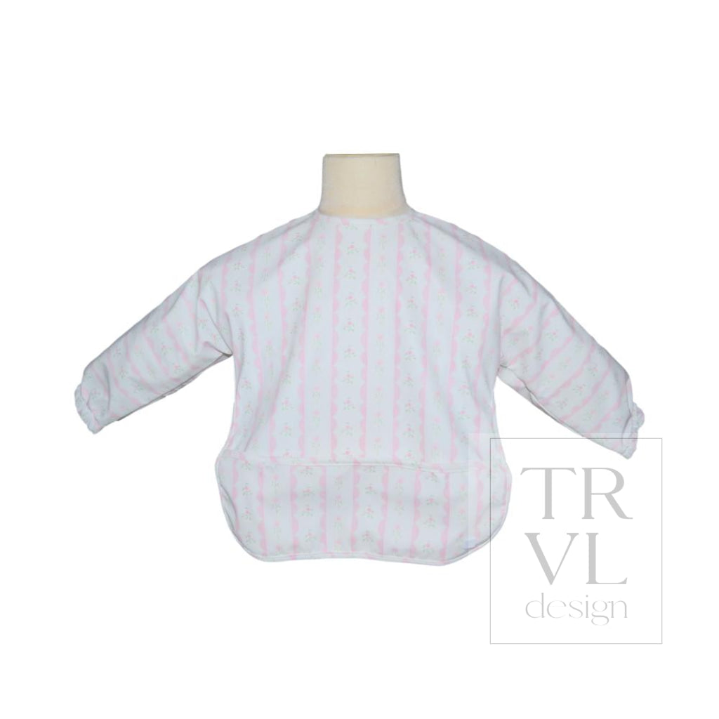 PERFECT SMOCK SM - RIBBON FLORAL PINK - Baby & Toddler Clothing Accessories