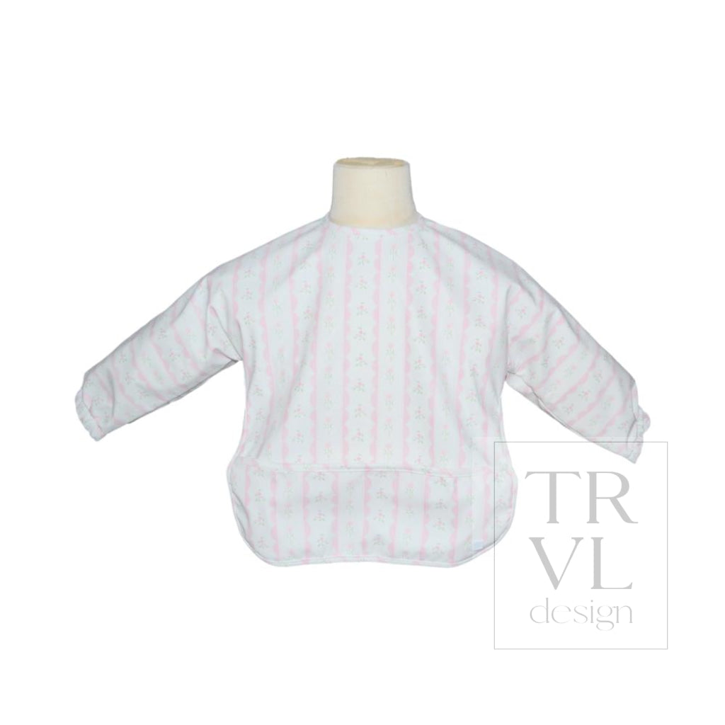 PERFECT SMOCK SM - RIBBON FLORAL PINK - Baby & Toddler Clothing Accessories