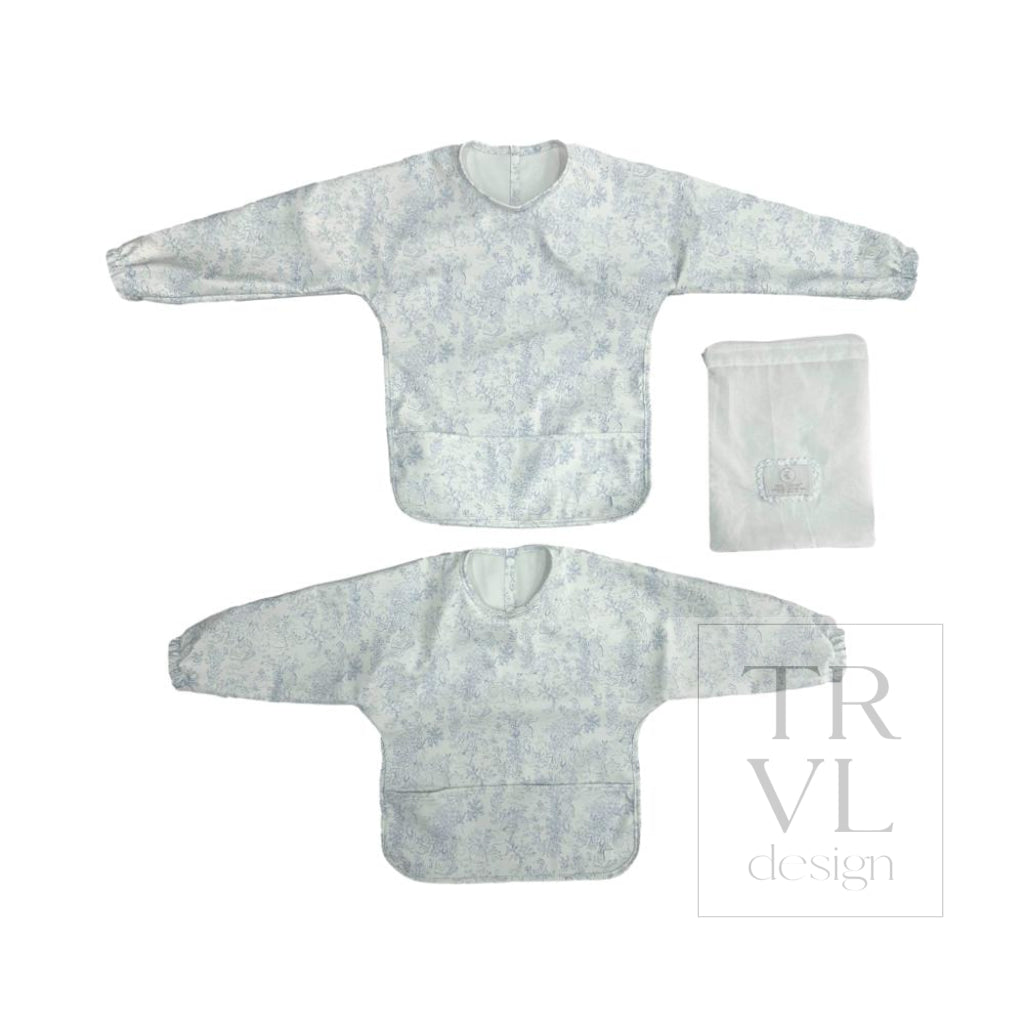 Perfect Small Smock - Bunny Toile Blue *2 Pc Pre-Pack* *New! Bunny Toile Blue
