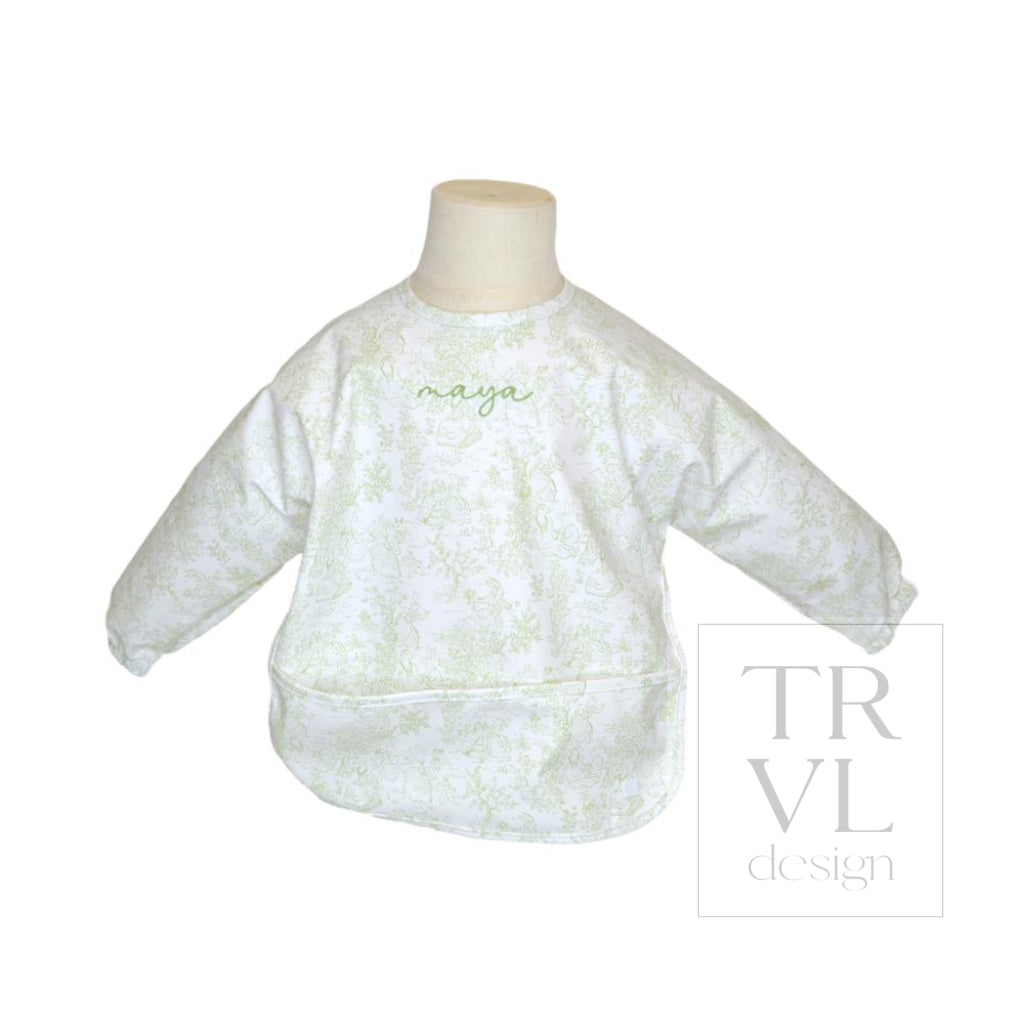 Perfect Smock - Small Bunny Toile Green *2 Pc Pre-Pack* *New!
