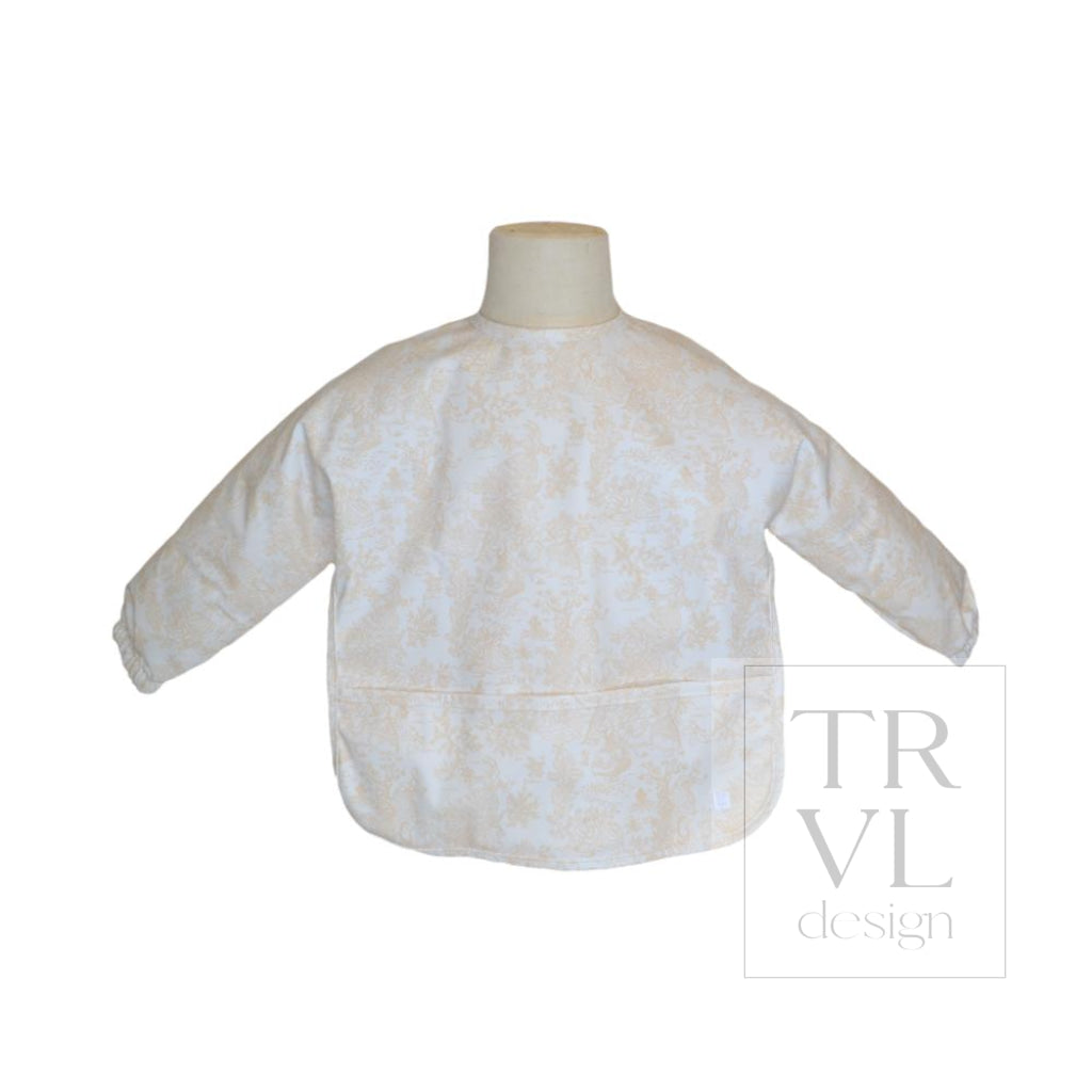 PERFECT SMOCK SMALL - BUNNY TOILE SAND *2 PC PRE-PACK* - Baby & Toddler Clothing Accessories