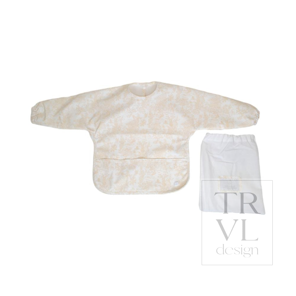 PERFECT SMOCK SMALL - BUNNY TOILE SAND *2 PC PRE-PACK* - Baby & Toddler Clothing Accessories