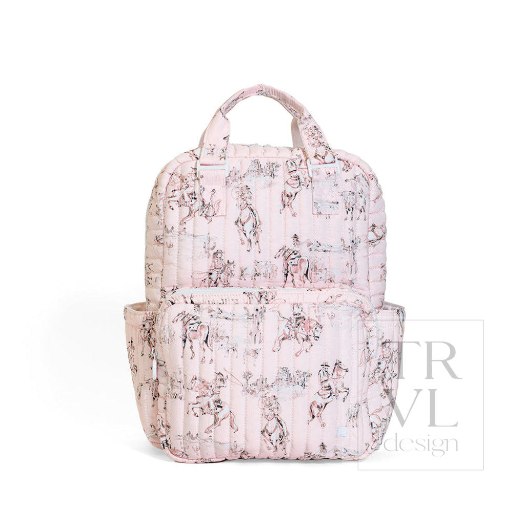 QUILTED ALL YOU NEED BAG - COWGIRL TOILE - Diaper Bags