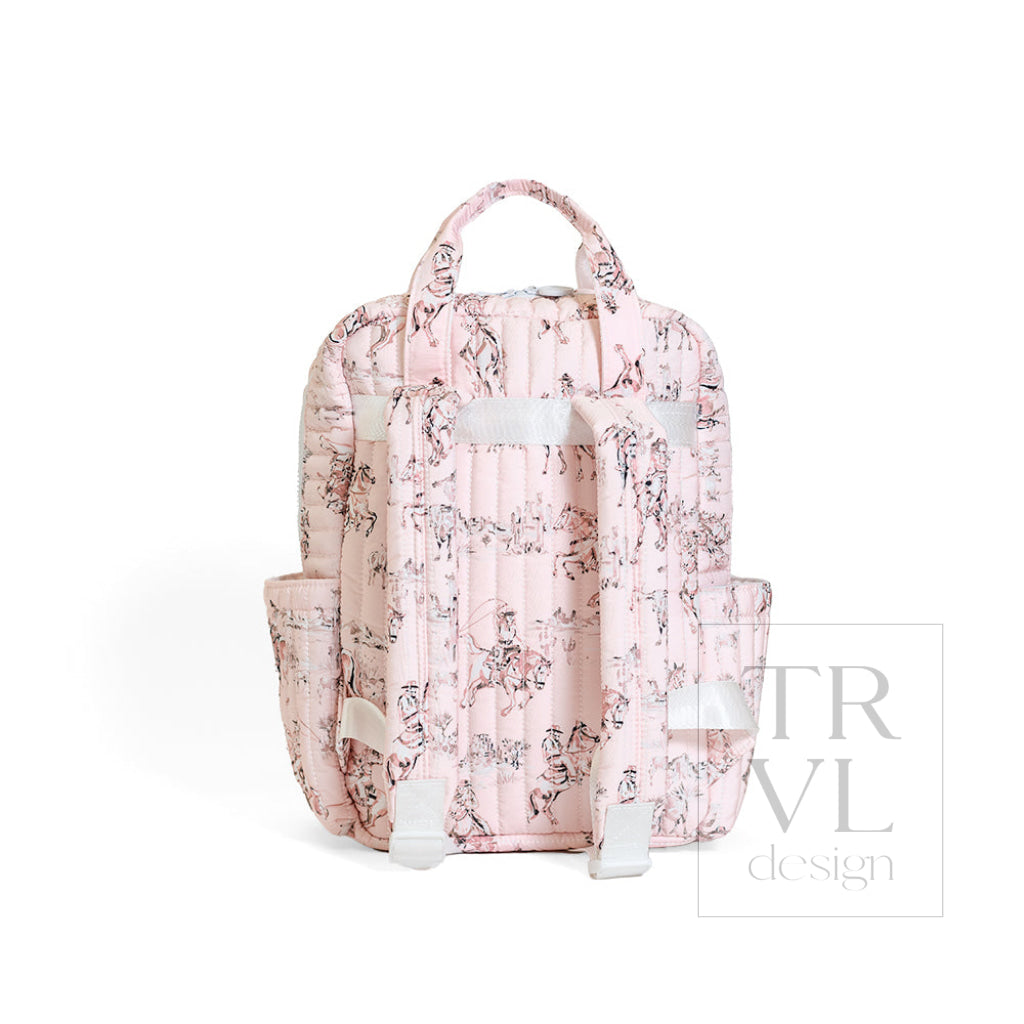 QUILTED ALL YOU NEED BAG - COWGIRL TOILE - Diaper Bags