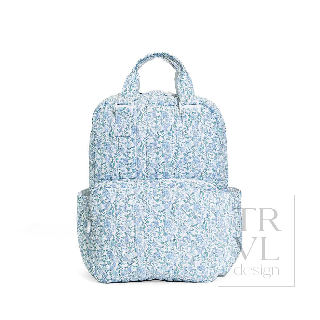 QUILTED ALL YOU NEED BAG - HAMPTONS FLORAL - Diaper Bags