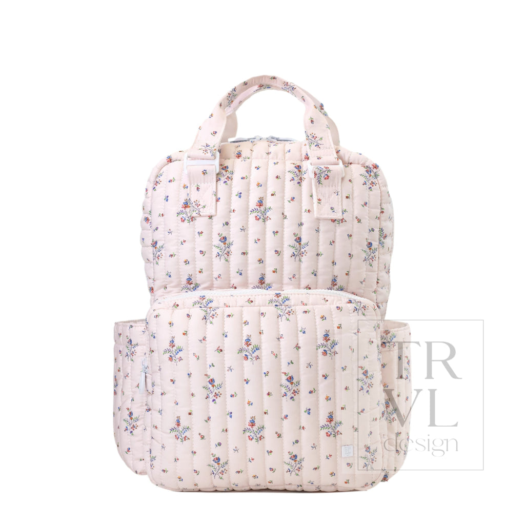Quilted All You Need Bundle in Fleurie + Changer Mat + Everyday (3 Piece) - Baby Gift Sets
