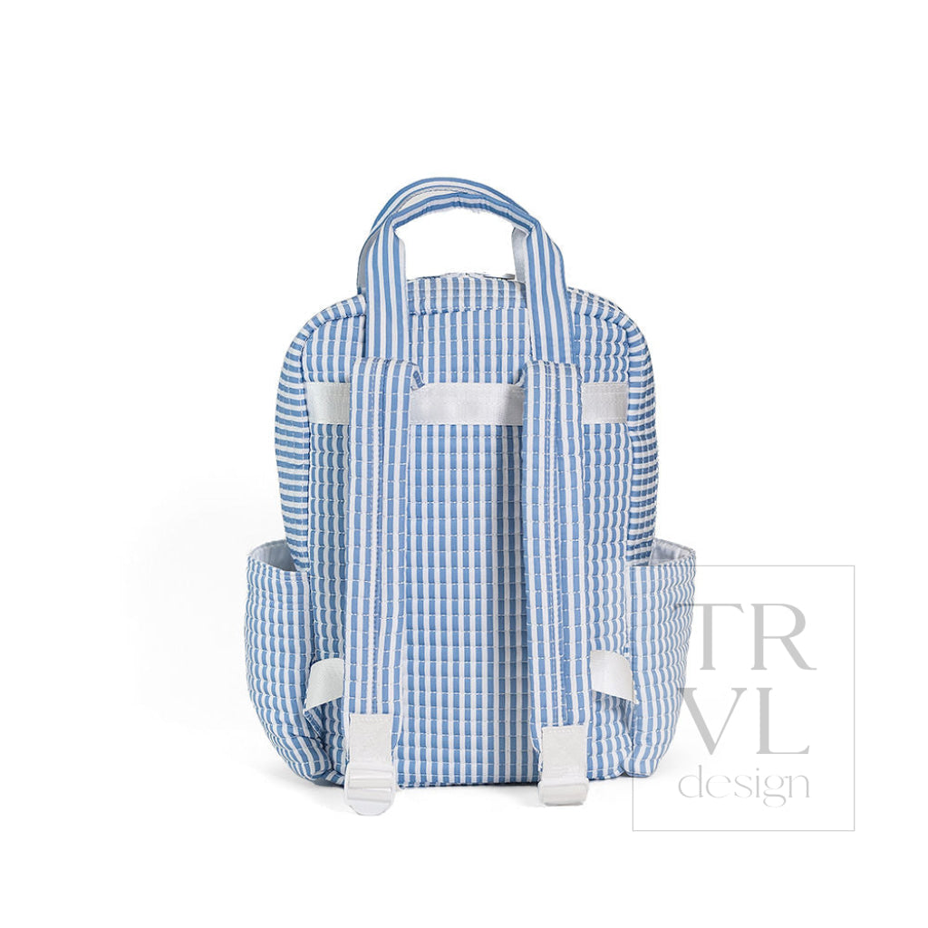Quilted All You Need Bundle in Pimlico Stripe Chambray + Changer Mat + Everyday (3 Piece) - Baby Gift Sets