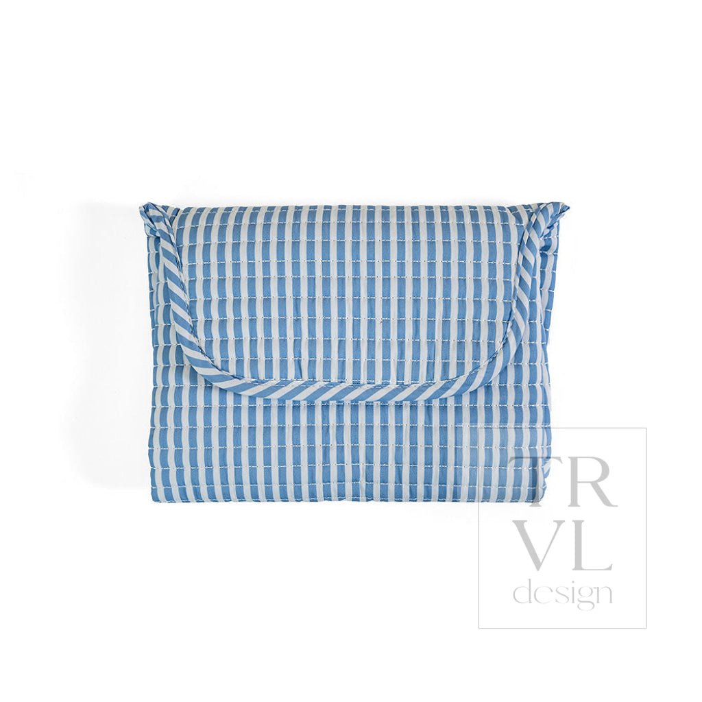 Quilted All You Need Bundle in Pimlico Stripe Chambray + Changer Mat + Everyday (3 Piece) - Baby Gift Sets