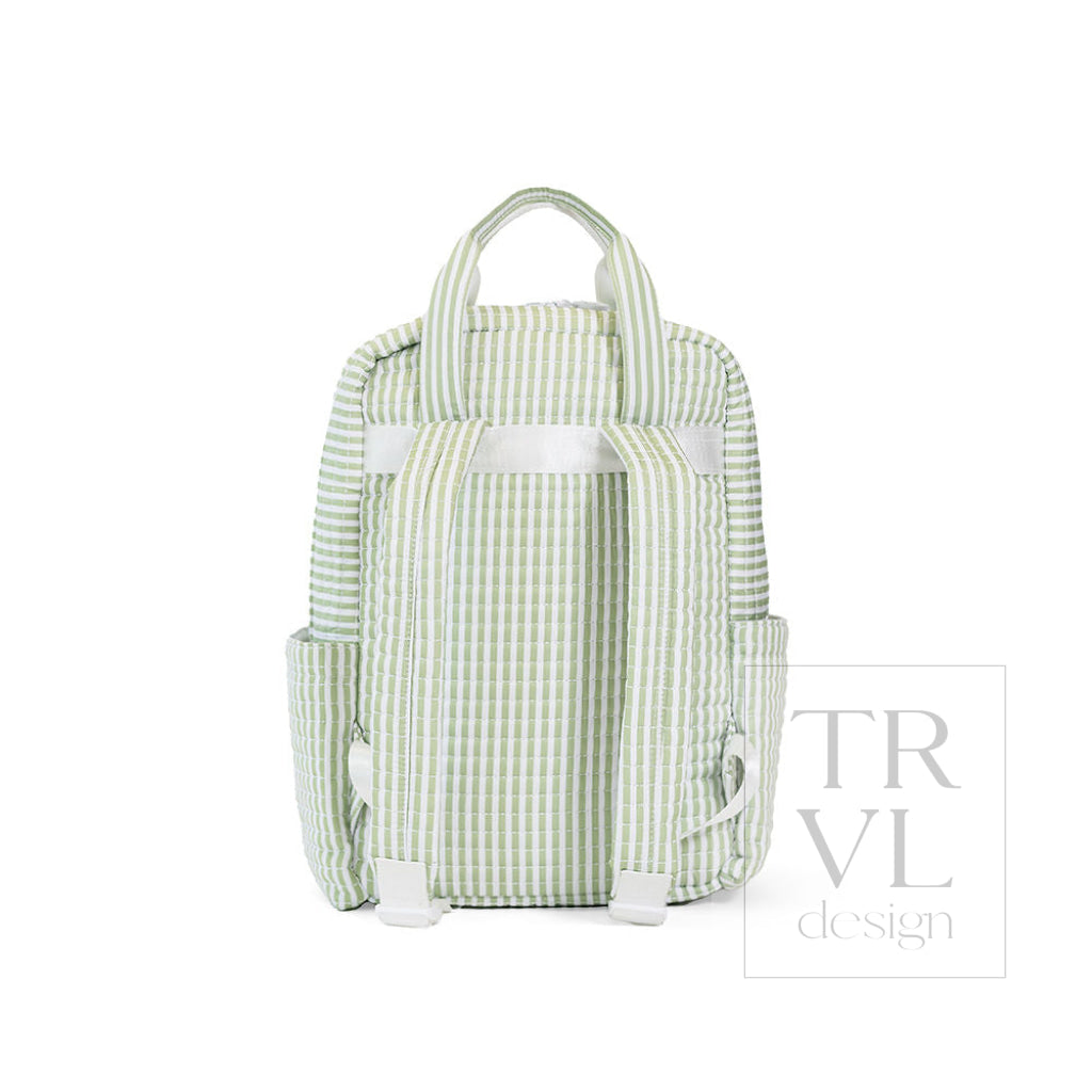Quilted All You Need Bundle in Pimlico Stripe Sage + Changer Mat + Everyday (3 Piece) - Baby Gift Sets
