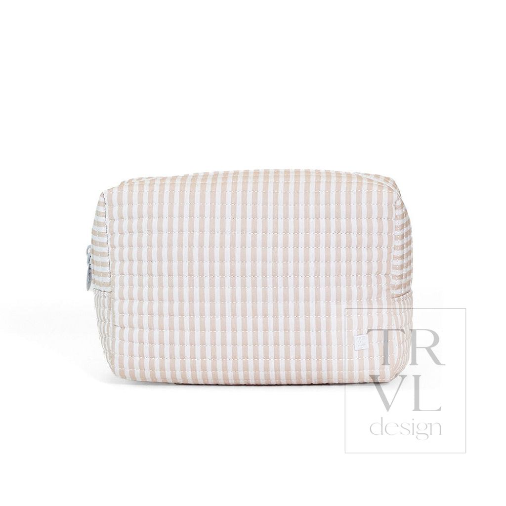 Quilted All You Need Bundle in Pimlico Stripe Sand + Changer Mat + Everyday (3 Piece) - Baby Gift Sets